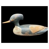 ANTIQUE MERGANSER DUCK DECOY CHRIS HAALAND
