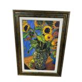 SUNFLOWERS BY DOUGALL PRINT ON CANVAS