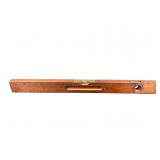 MAHOGANY ANTIQUE LEVEL