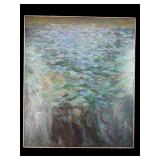 RARE REX ASHLOCK ABSTRACT IMPRESSIONIST PAINTING