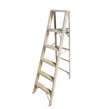 6 FT ALUMINUM A-FRAME LADDER