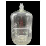 HUGE VINTAGE CRYSTAL GLASS JUG BOTTLE