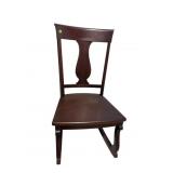 SOLID MAHOGANY EMPIRE ROCKER