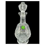 WATERFORD CRYSTAL LISMORE FOOTED DECANTER WITH