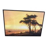 BIERSTADT COASTAL PRINT ON CANVAS