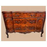KEYSTONE FURNITURE FLAMED MAHOGANY FRENCH 3