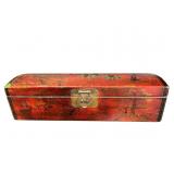 LARGE ORIENTAL 2 HANDLE LACQUER BOX