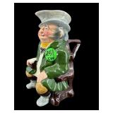 OLDE STAFFORDSHIRE ENGLAND COACHMAN TOBY JUG