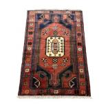 5 FT 1 IN X 3 FT 6 IN HANDMADE PERSIAN HAMADAN