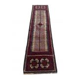 9 FT 5 IN X 2 FT 5 IN HANDMADE PERSIAN RUNNER