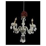 CRYSTAL 5 LIGHTS CHANDELIER