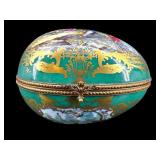 SANT AMBROEUS CONFETTERIA MILANO PORCELAIN EGG