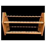 SMOKING PIPE WOOD RACK