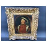 19TH CENT. PAINTING OF EDWARD VI PAINTED ON PANEL