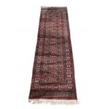 8 FT 1 IN X 2 FT 7 IN HANDMADE BOKHARA RUNNER