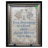 VINTAGE NEEDLEPOINT IN FRAME