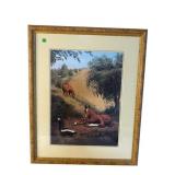 DAROL DICKINSON HORSE PRINT