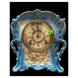 ANTIQUE ANSONIA TIP TOP MANTLE CLOCK