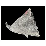 MARQUIS BY WATERFORD CRYSTAL CORNUCOPIA HORN OF