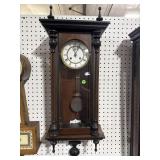 WIND UP VIENNA REGULATOR CLOCK