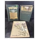 LOT OF 3 ENGLISH GARDENING BOOKS