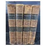 4 ANTIQUE VOLUMES OF SHAKESPEARE
