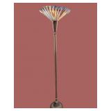 TIFFANY STYLE TORCHERE FLOOR LAMP