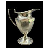HAMILTON WEIGHTED STERLING SILVER CREAM PITCHER