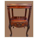 KEYSTONE FURNITURE MAHOGANY FRENCH 2 TIER