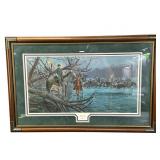 MORT KUNSTLER SIGNED AND NUMBERED PRINT