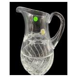CZECH REPUBLIC QUALITY CRYSTAL PITCHER
