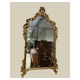 ITALIAN GOLD DECORATED MIRROR