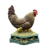 CAST IRON ROOSTER DOOR STOP
