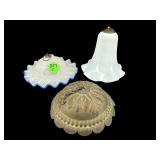 LOT OF 3 SMOKE BELLS