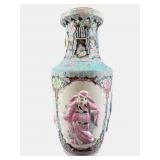 LARGE PORCELAIN ORIENTAL VASE