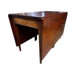 SOLID MAHOGANY DOUBLE GATELEG HEPPLEWHITE