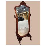 MAHOGANY FRENCH CHEVELLE MIRROR