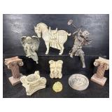 LOT OF RESIN FIGURES