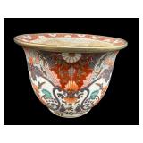 ORIENTAL PORCELAIN FLORAL PLANTER