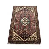3 FT 1 IN X 5 FT HANDMADE HAMADAN PERSIAN CARPET