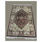6 FT 9 IN X 4 FT 1 IN HIGH QUALITY HAND KNOTTED