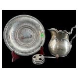 3 PC LOT MISC SILVERPLATE