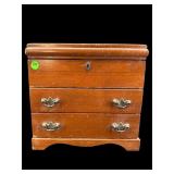 WOODEN JEWELRY BOX