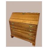 WILLETT SOLID CHERRY SLANT FRONT DESK