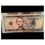 2013 $5 LINCOLN STAR NOTE