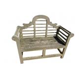 OUTDOOR WOODEN BENCH