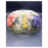 GLASS POPPY LAMP SHADE