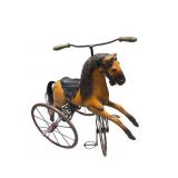 WOODEN HORSE TRICYCLE