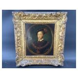 19TH CENT. ENGLISH PORTRAIT OF EDWARD VI PAINTED