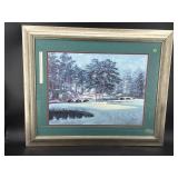 12TH HOLE AT AUGUSTA WILLINGTON PRINT IN FRAME
